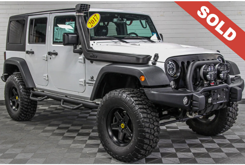 2017 Jeep Wrangler Unlimited AEV Sport S Bright White - SOLD