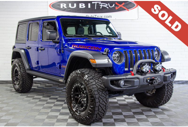 2020 Jeep Wrangler JL Unlimited Rubicon HEMI Ocean Blue - SOLD