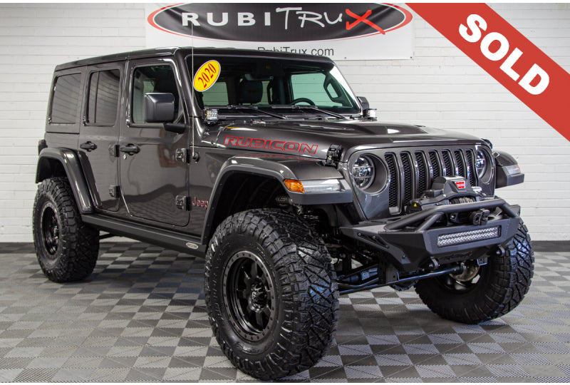 2020 Jeep Wrangler Unlimited Rubicon JL Granite Crystal - SOLD