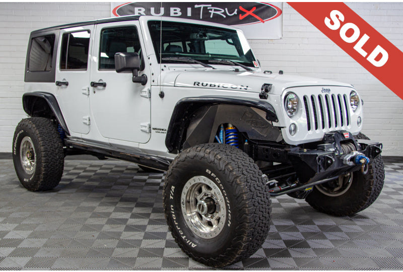 2016 Jeep Wrangler JK Unlimited Rubicon 6.2L LS3 Bright White - SOLD