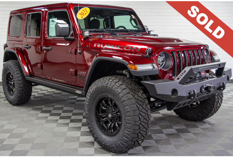 2021 Jeep Wrangler JL Unlimited Rubicon Snazzberry - SOLD