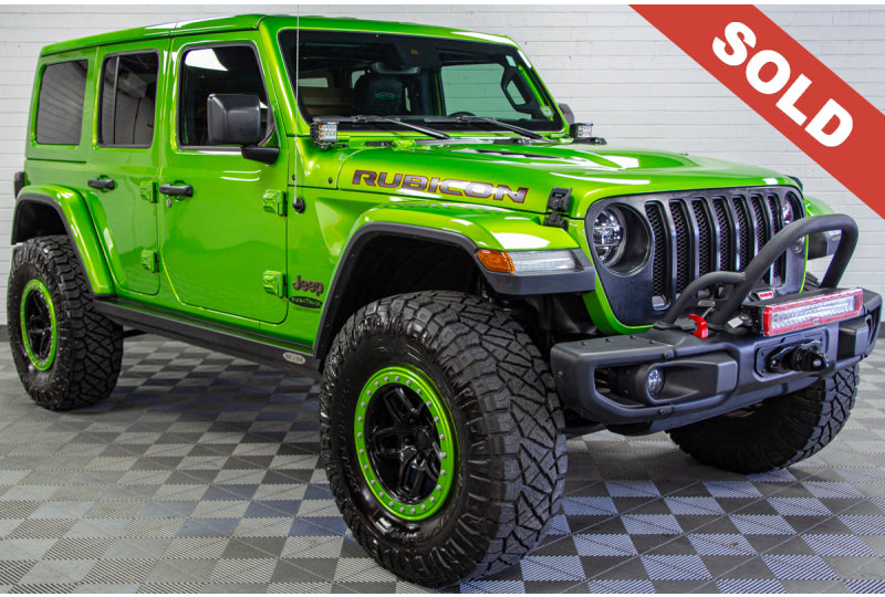 2019 Jeep Wrangler JL Unlimited Rubicon Mojito! Green - SOLD