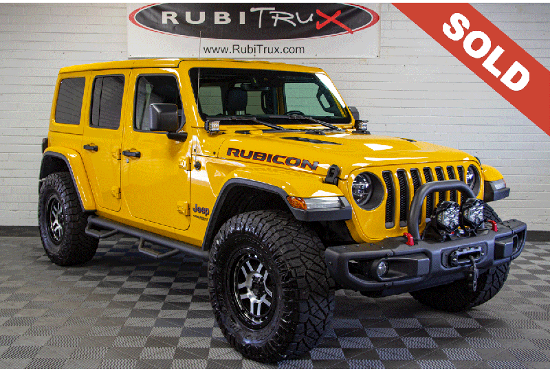 2020 Jeep Wrangler JL Unlimited Rubicon Hellayella - SOLD