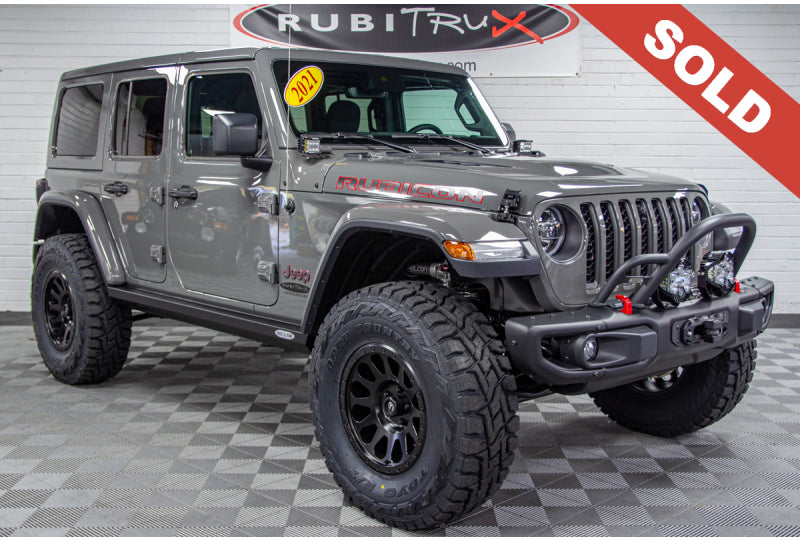2021 Jeep Wrangler Unlimited Rubicon JL Sting Gray - SOLD