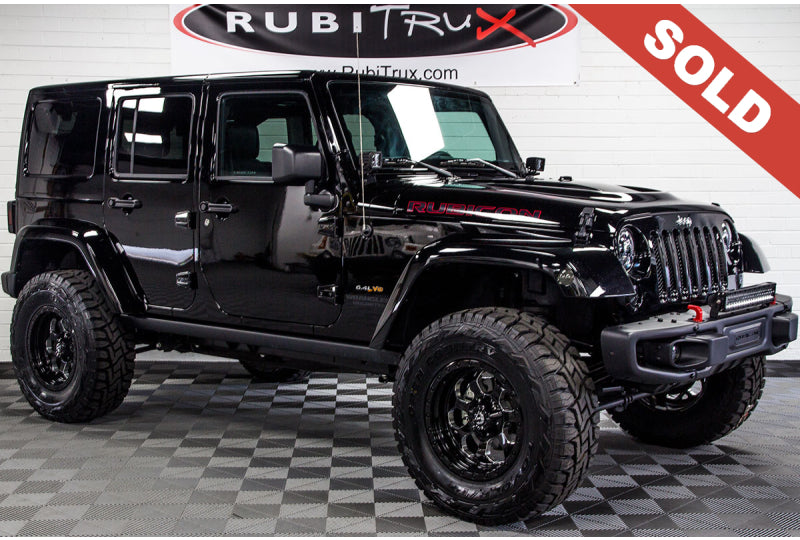 2016 Wrangler Rubicon Hard Rock Unlimited in Black - SOLD