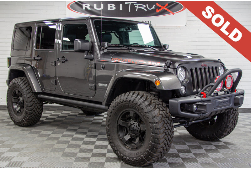 2018 Jeep Wrangler Unlimited Rubicon Recon Granite Crystal - SOLD