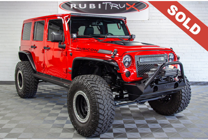 2017 Jeep Wrangler Unlimited Rubicon Recon Firecracker Red - SOLD