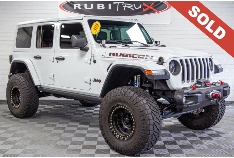 2019 Jeep Wrangler Unlimited Rubicon JL Bright White - SOLD