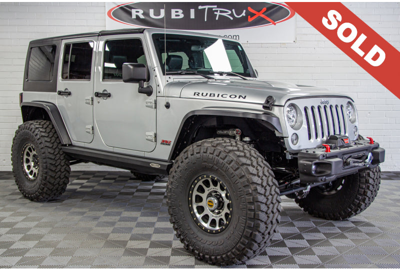 2012 Wrangler JK Unlimited Rubicon 6.4L SRT HEMI Conversion; Bright Silver - SOLD