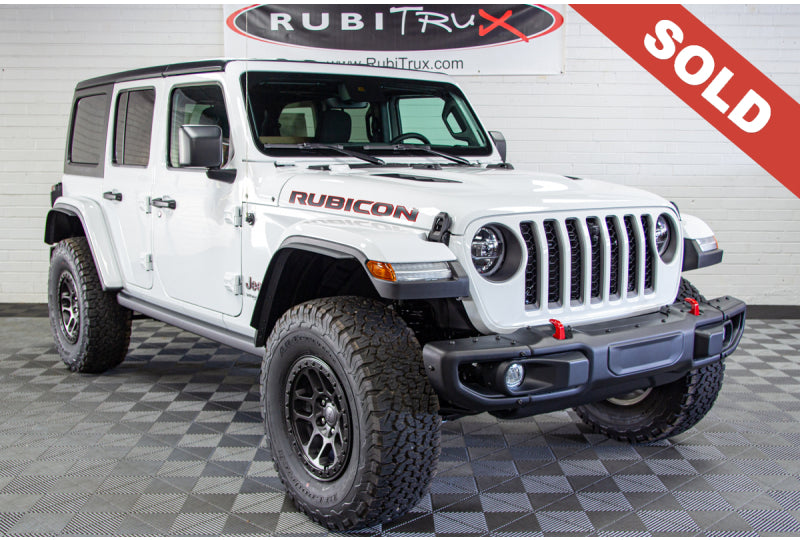 2021 Jeep Wrangler JL Unlimited Rubicon Xtreme Recon Bright White - SOLD