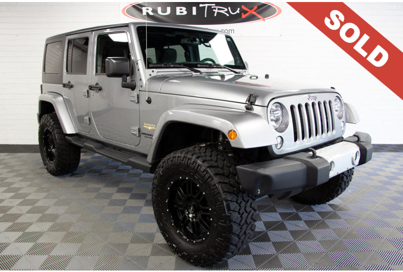 2014 Jeep Wrangler Sahara Unlimited Billet - SOLD