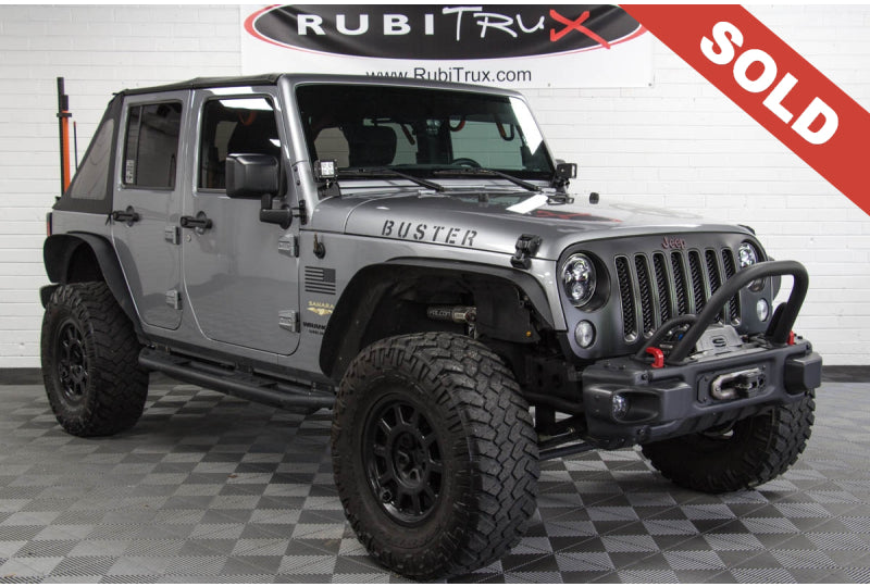 2015 Jeep Wrangler Sahara Unlimited Billet - SOLD
