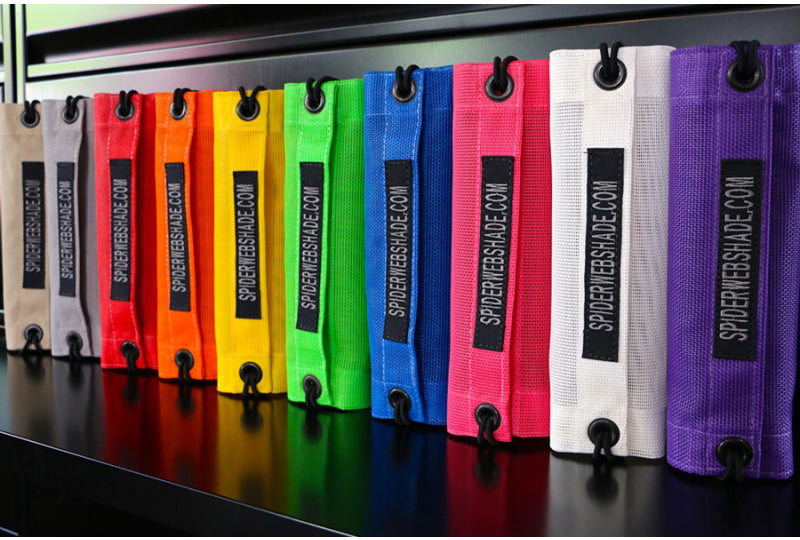 SpiderWebShade Wrangler JK-4D CargoShade - Color Selection