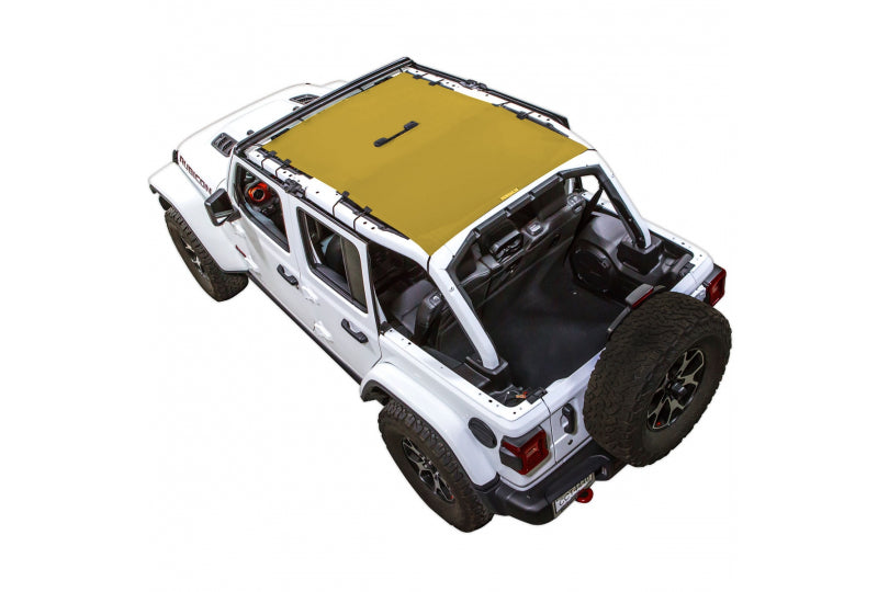 SpiderWebShade JL Wrangler Unlimited JL4D Hard or Soft Top One-Piece Cover Yellow JL4DYW