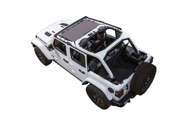 SpiderWebShade JL & JLU Hard or Soft Top One-Piece Cover JLKini Grey JLKINIGY