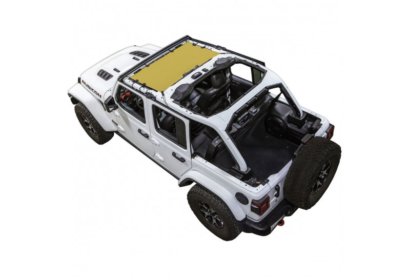 SpiderWebShade JL & JLU Hard or Soft Top One-Piece Cover JLKini Yellow JLKINIYW