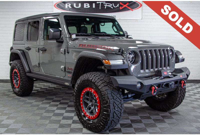 2020 Jeep Wrangler JL Unlimited Rubicon HEMI Sting Gray - SOLD