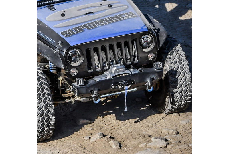 Superwinch 1712201 SX12SR; 12,000 Pound Synthetic Rope Winch