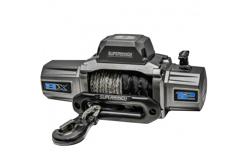 Superwinch 1712201 SX12SR; 12,000 Pound Synthetic Rope Winch
