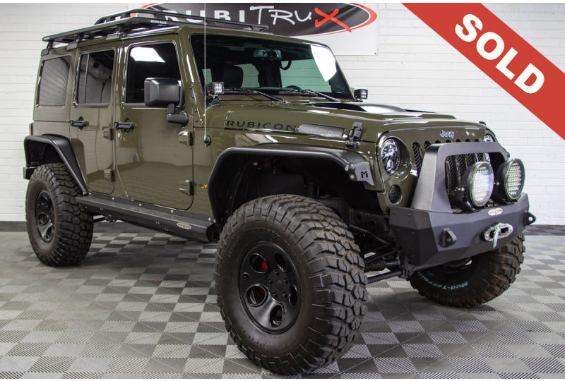 2016 Jeep Wrangler Rubicon Unlimited HEMI Tank - SOLD
