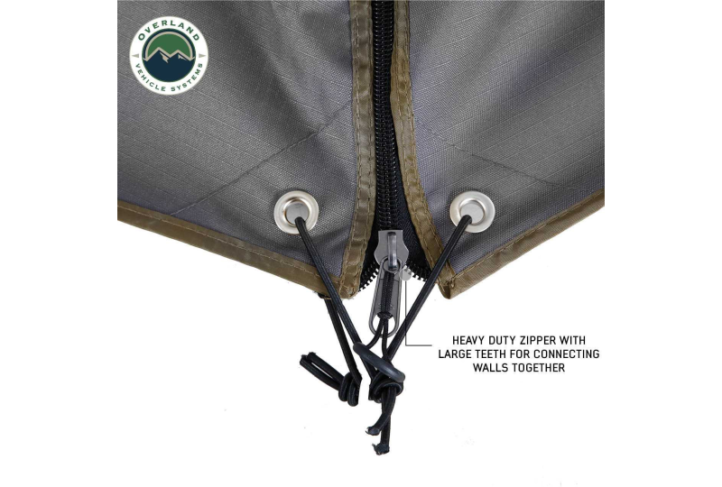 OVS HD Nomadic 270 Awning Wall 1 - Door, Window, Passenger