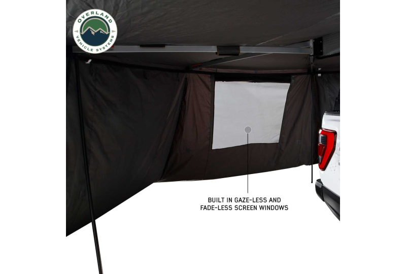 OVS Nomadic 270 Wall 2 w/Window - Passenger, Grey/Green