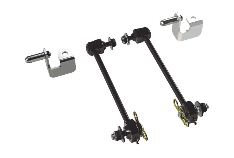 07-18 Wrangler JK 12.25 Inch Front Sway Bar Quick Disconnect Kit 6 Inch Lift TeraFlex