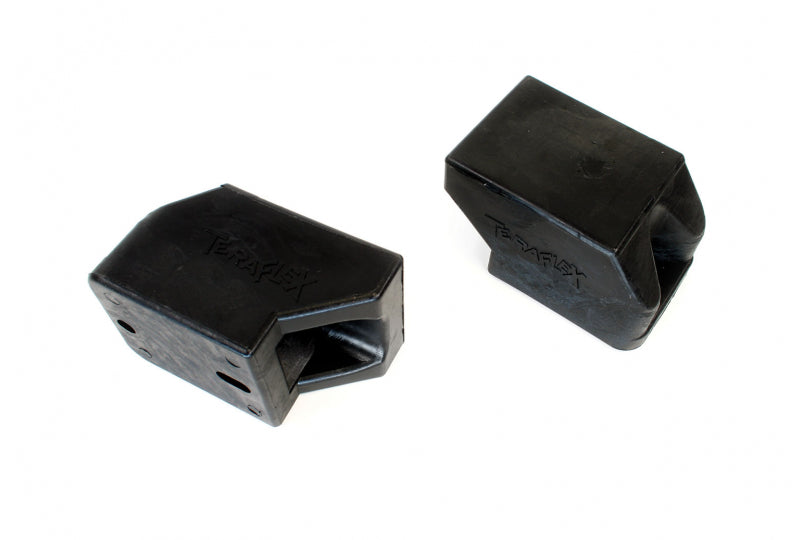 07-18 Wrangler JK 2.75 Inch Bump Stop Strike Pad Kit Rear Lower TeraFlex