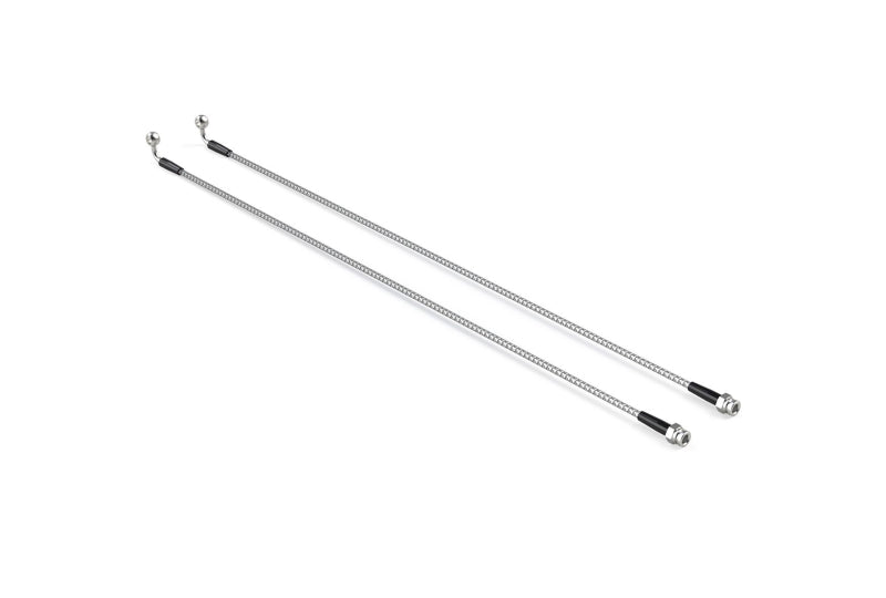 TeraFlex 4356100 Stainless Steel Braided Brake Line Kit, Rear; Wrangler JL, Gladiator JT