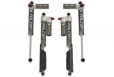 TeraFlex Falcon SP2 3.3 Fast Adjust Piggyback Shocks 2-3 Lift; Gladiator JT