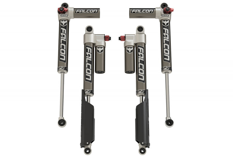 TeraFlex 0-1.5 Lift Falcon SP2 3.3 Fast Adjust Piggyback Shocks; Gladiator JT