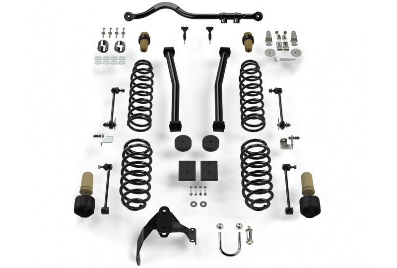 07-18 Wrangler JK 2 Door 2.5 Inch Sport ST2 Suspension System No Shocks TeraFlex