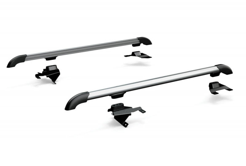 07-18 Wrangler JK 4 Door Nebo Roof Rack Main Rail Kit Silver TeraFlex