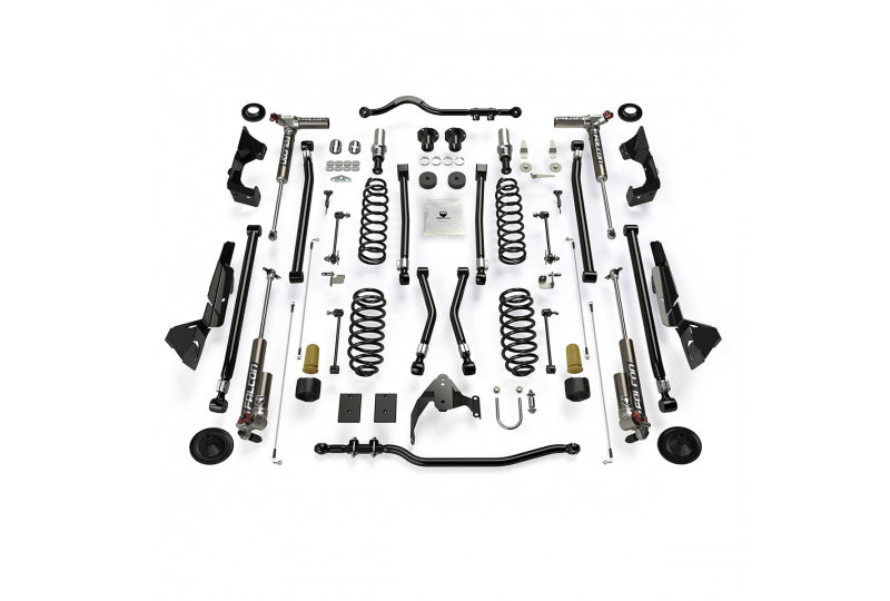 TeraFlex 1334033 4 Alpine RT4 Suspension w/ Falcon 3.3 Fast Adjust Piggyback Shocks; 07-18 Wrangler JK Unlimited