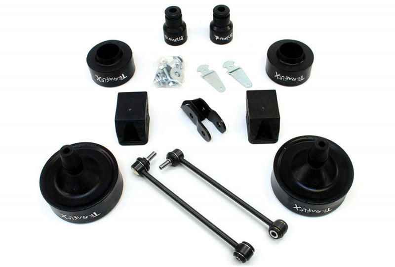 07-18 Wrangler JK 2.5 Inch Performance Spacer Lift Kit & Shock Extensions TeraFlex