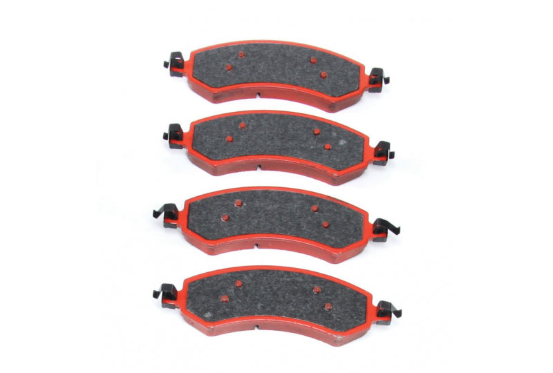TeraFlex 4303430 Replacement Brake Pads; Wrangler JK Big Brake Kit Only