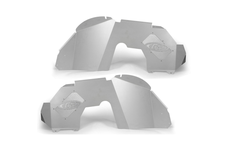 Genright Front Inner Fenders BLK; Wrangler JL & Gladiator JT