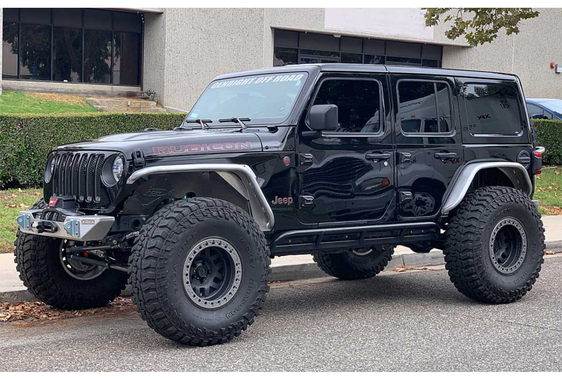 Genright Front Inner Fenders (Silver); Wrangler JL & Gladiator JT