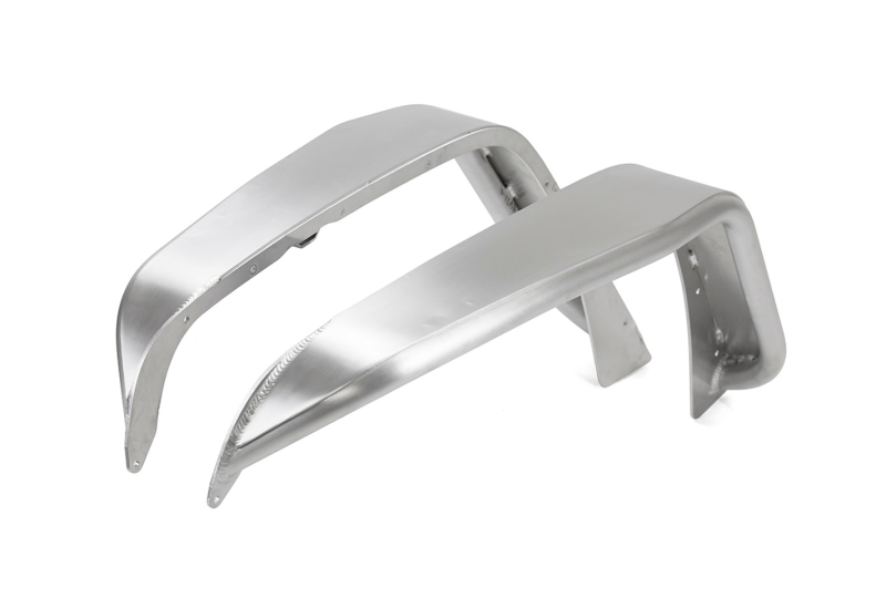 GenRight Flare Front Tube Fenders; Wrangler JK Unlimited