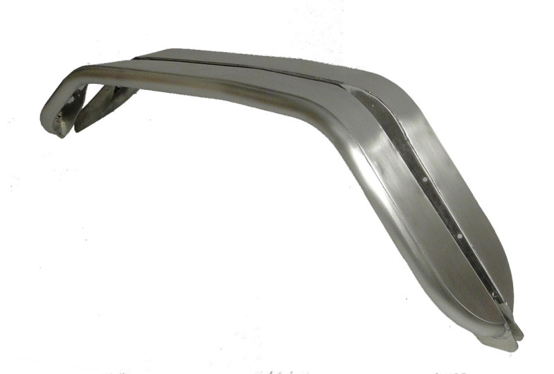 GenRight Wide EXT Rear Tube Fenders; Wrangler JK