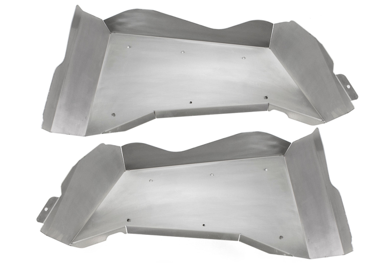 GenRight Aluminum Rear Inner Fenders; Wrangler JK