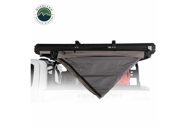 OVS Nomadic 180 LTE Awning - Grey/Green, Black Cover