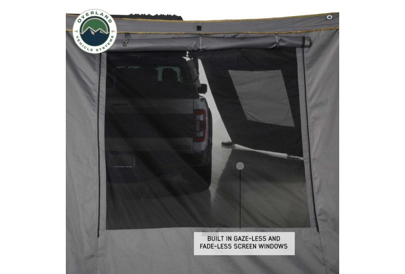 OVS Nomadic 270 Wall 2 w/Window - Passenger, Grey/Green