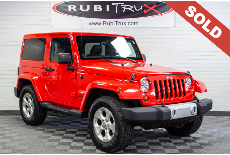 2013 Jeep Wrangler JK Sahara Rock Lobster - SOLD