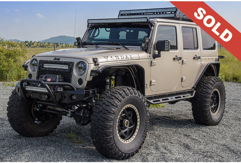 Custom Painted Metalcloak Overline Fenders