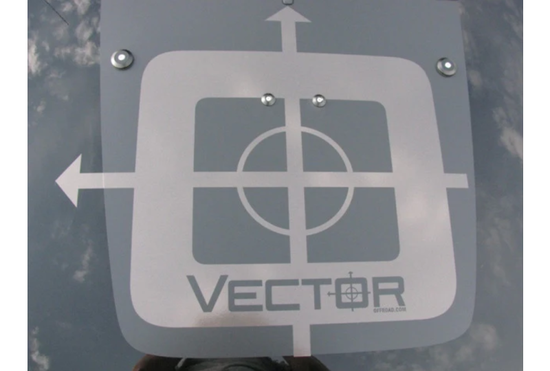 Vector Hood UFO Mini for Footman Loop; Wrangler JK