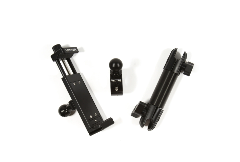Vector Ipad Mount Pack for 1" Tube E-dock Long Arm