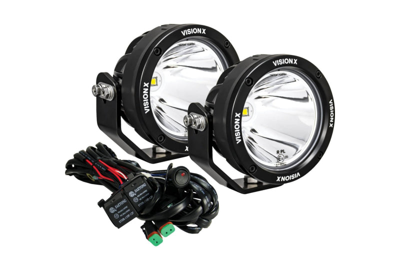 Vision X - 4.7" CG2 Single LED Light Cannon Pair Kit