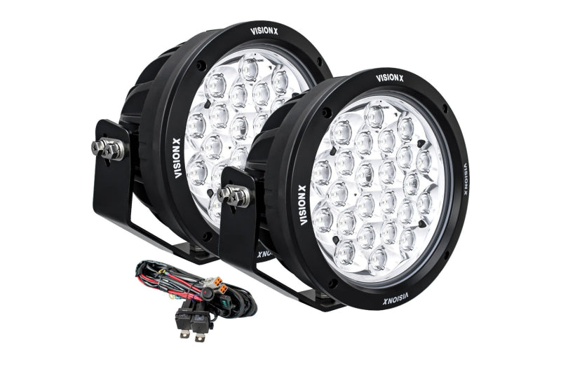 Vision X - 8.7" CG2 Multi LED Light Cannon Pair Kit