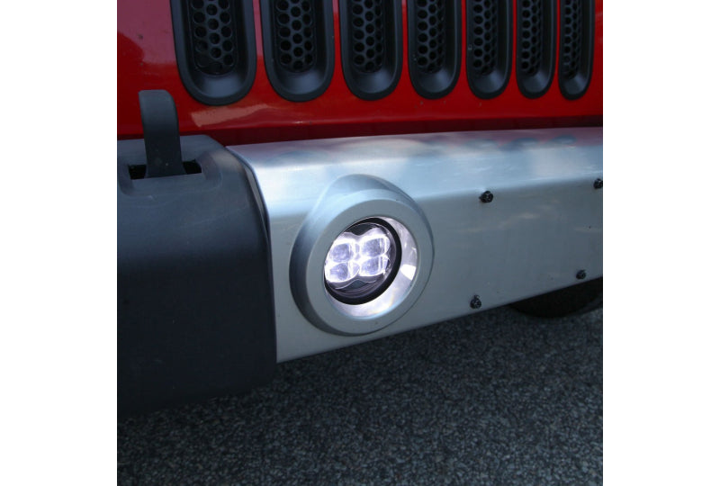 Vision X - CR-Series Performance LED Fog Light Upgrade Kit Selective Yellow | Jeep Wrangler JK, JL & Gladiator JT